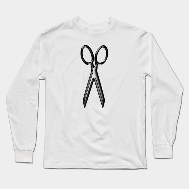 scissors Long Sleeve T-Shirt by alialbadr